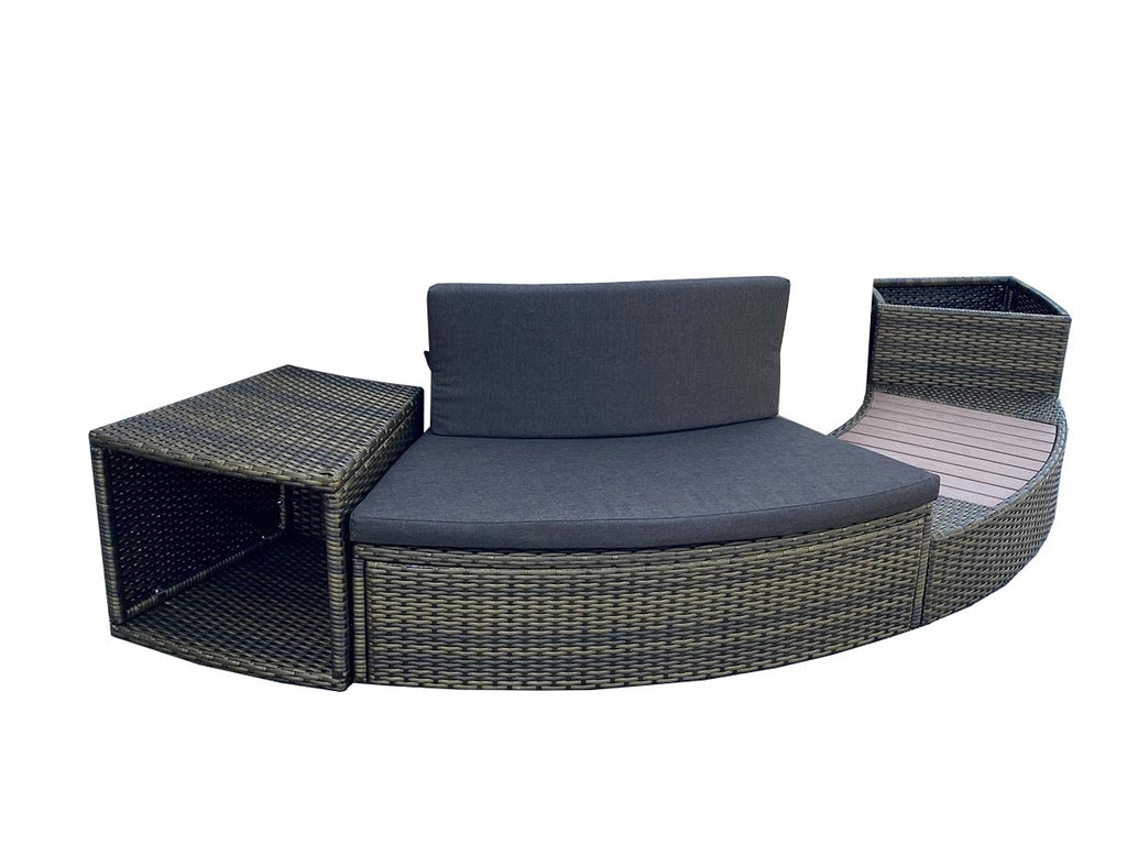 Ensemble mobilier 4 modules pour spa gonflable Lay-Z-Spa rond - Bestway