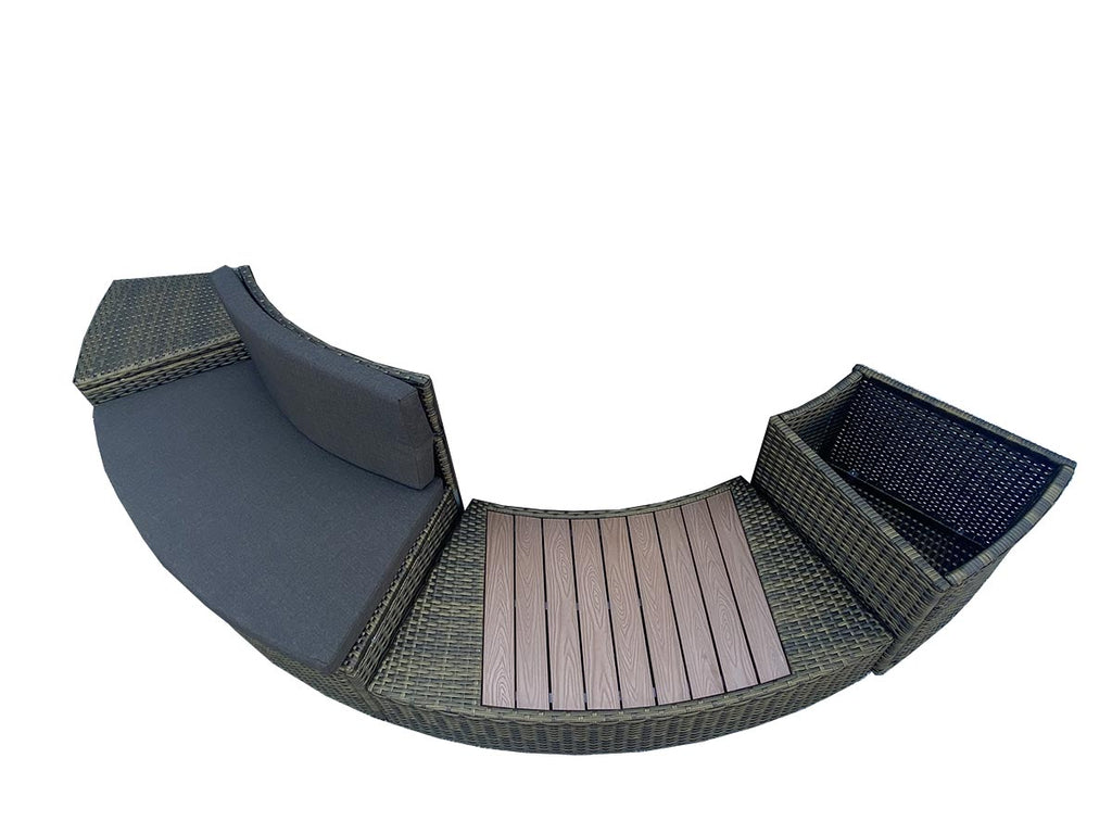 Ensemble mobilier 4 modules pour spa gonflable Lay-Z-Spa rond - Bestway