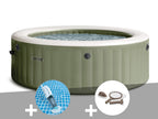 Spa gonflable PureSpa Olive rond Bulles 8 places - Intex