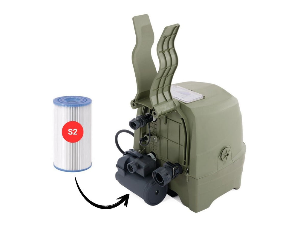 Spa gonflable PureSpa Olive rond Bulles 8 places - Intex