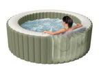 Spa gonflable PureSpa Olive rond Bulles 4 places - Intex