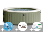 Spa gonflable PureSpa Olive rond Bulles 6 places - Intex