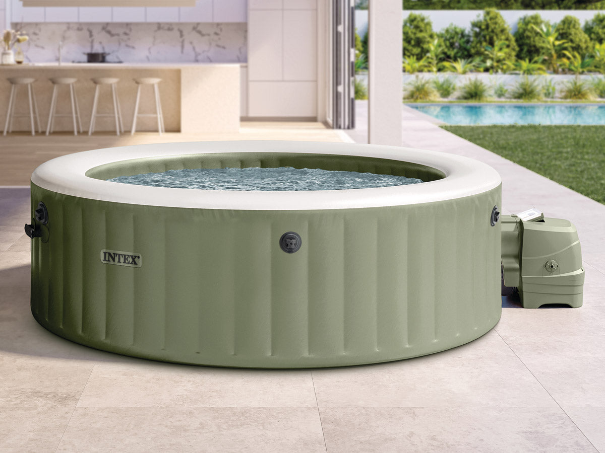 Spa gonflable PureSpa Olive rond Bulles 6 places - Intex