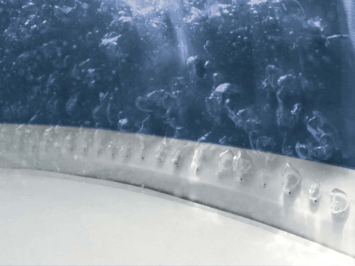 Spa gonflable PureSpa Blue Navy rond Bulles 4 places - Intex