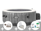 Spa gonflable PureSpa Baltik rond Bulles 4 places - Intex