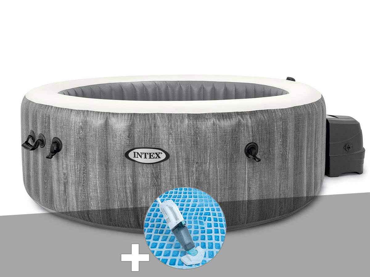 Spa gonflable PureSpa Baltik rond Bulles 4 places - Intex