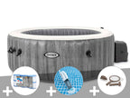 Spa gonflable PureSpa Baltik rond Bulles 4 places - Intex
