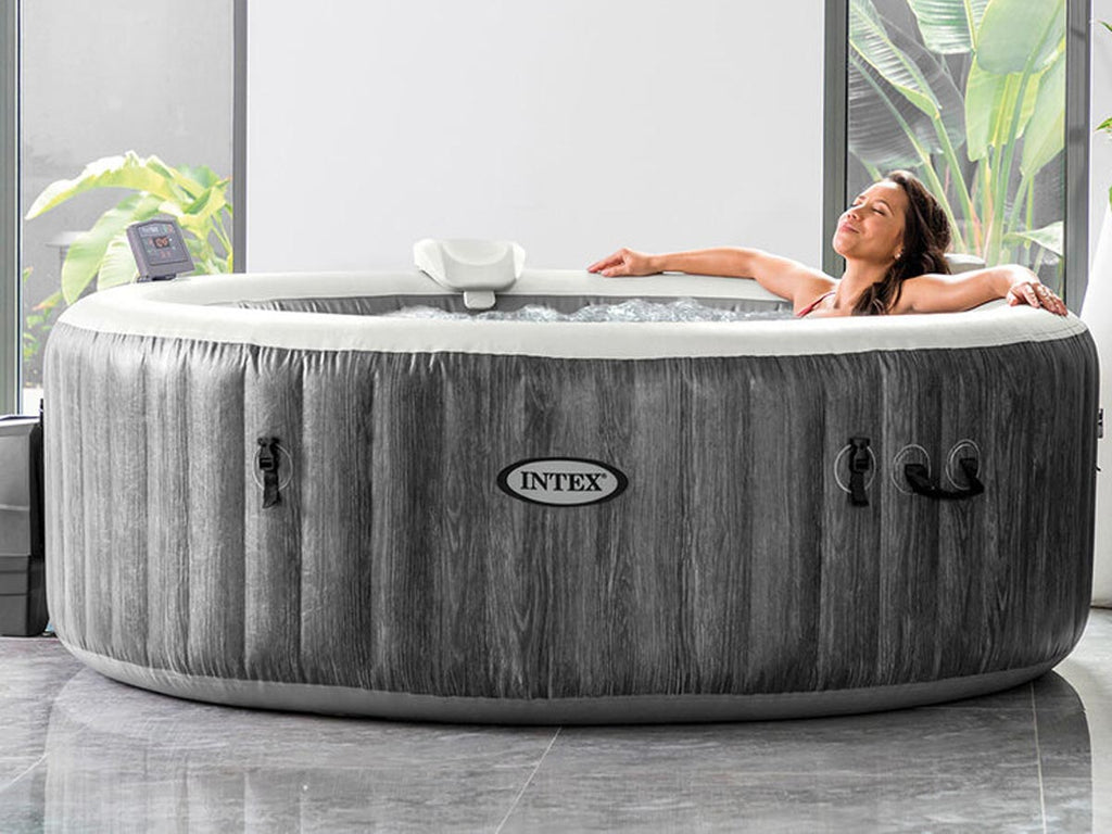 Spa gonflable PureSpa Baltik rond Bulles 4 places - Intex