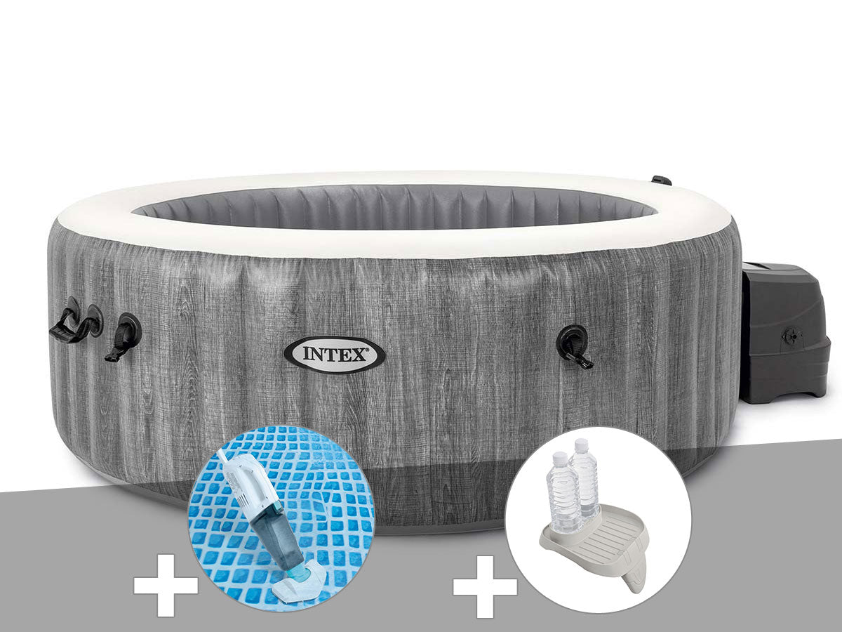Spa gonflable PureSpa Baltik rond Bulles 6 places - Intex