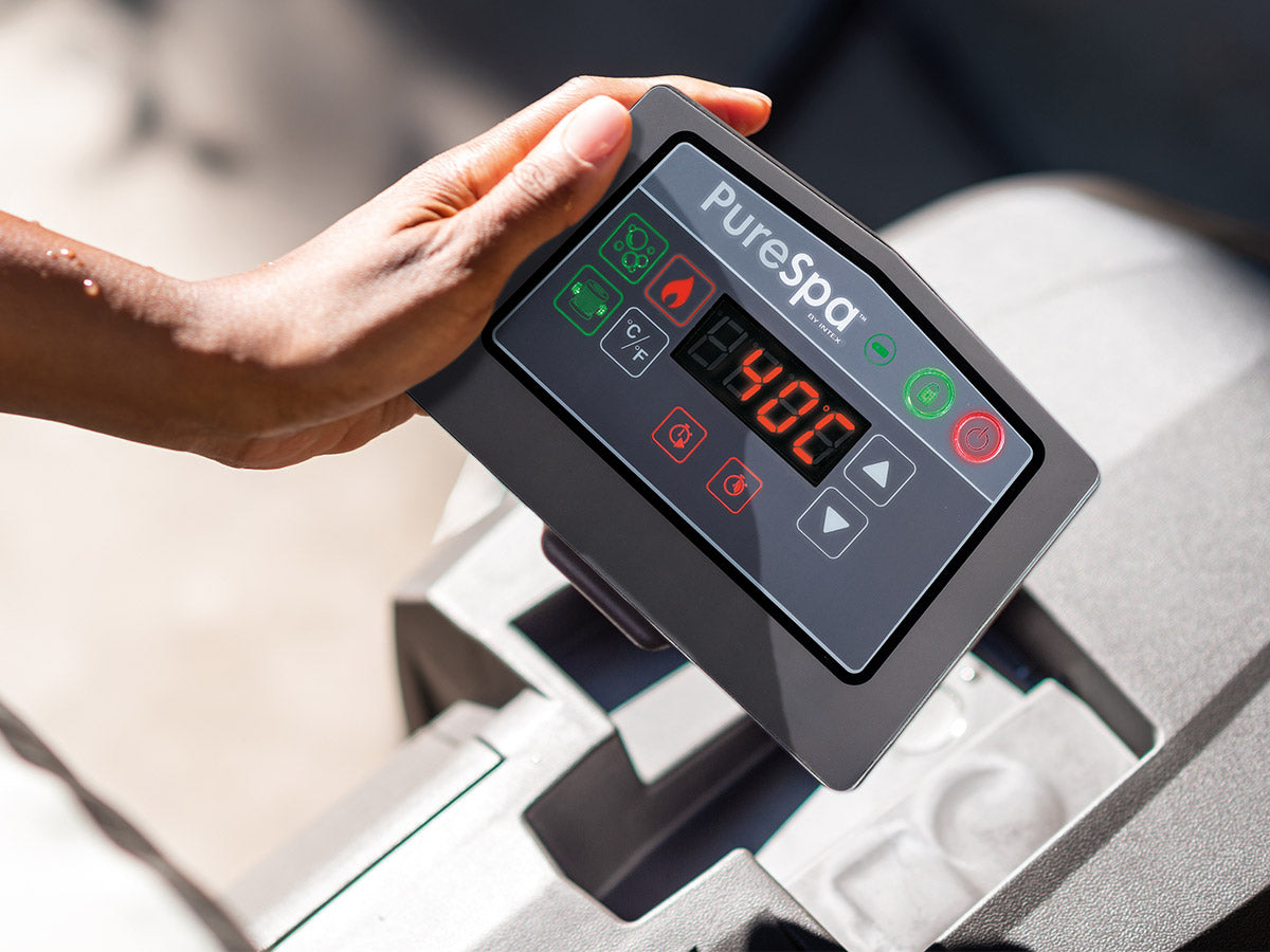 Spa gonflable PureSpa Baltik rond Bulles 6 places - Intex