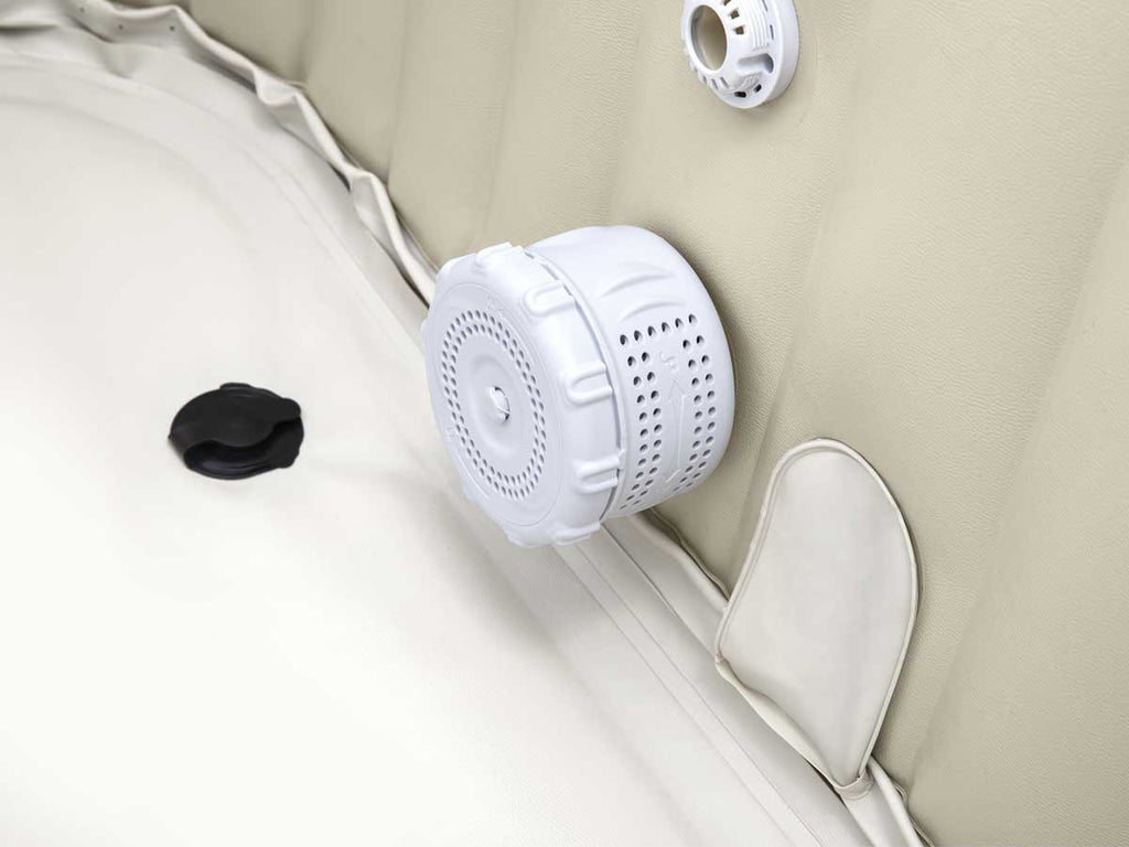 Spa gonflable PureSpa Chevron carré Bulles 4 places - Intex