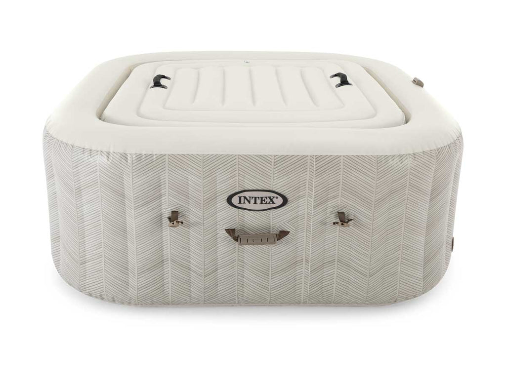 Spa gonflable PureSpa Chevron carré Bulles 4 places - Intex