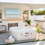 Spa gonflable PureSpa Chevron carré Bulles 4 places - Intex