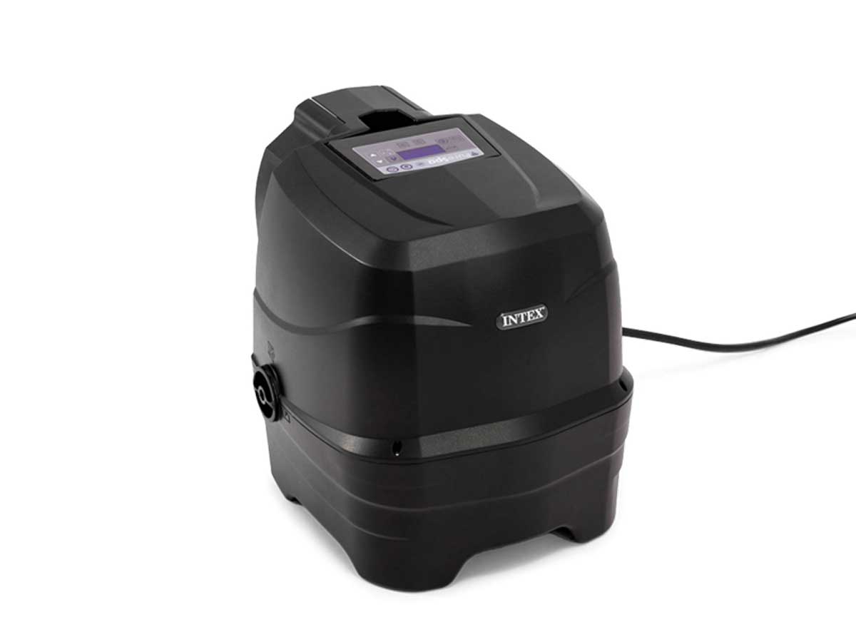 Spa gonflable PureSpa Ardoise carré Bulles 4 places - Intex