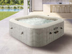 Spa gonflable PureSpa Chevron carré Bulles 6 places - Intex