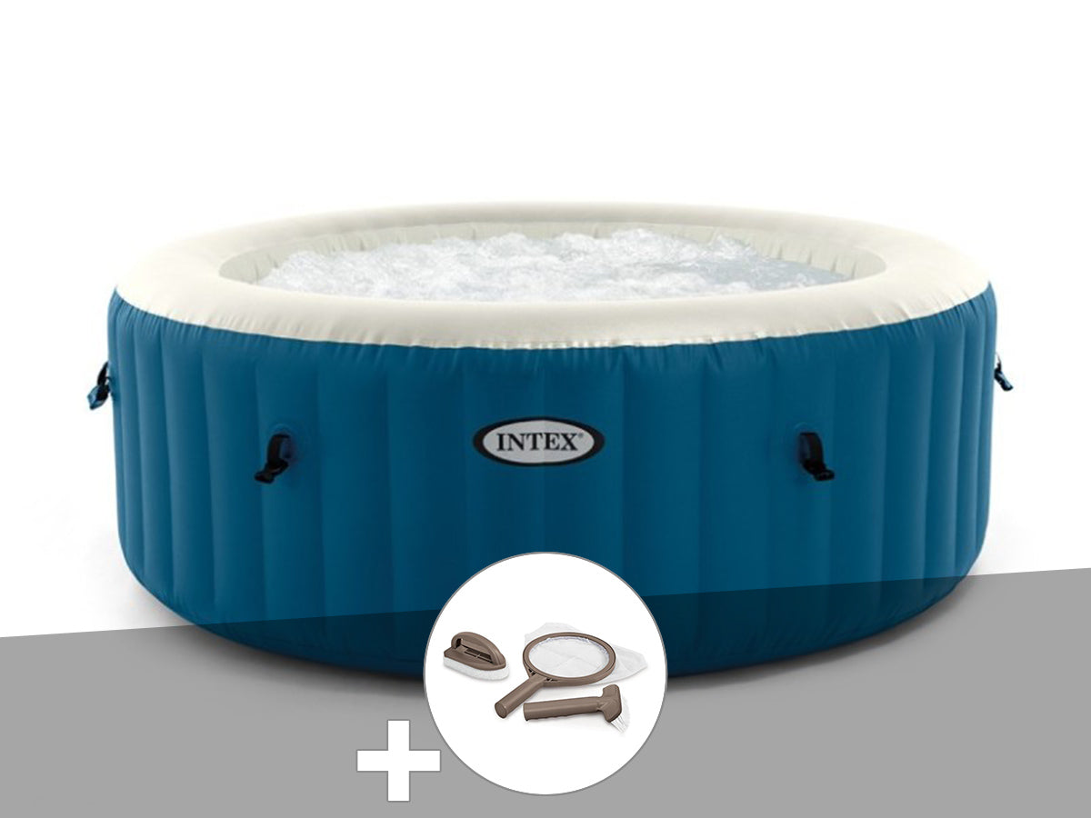 Spa gonflable PureSpa Blue One rond Bulles 2/4 places - Intex