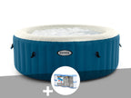 Spa gonflable PureSpa Blue One rond Bulles 2/4 places - Intex