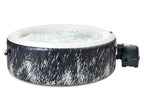 Spa gonflable PureSpa Galaxie rond Bulles avec LED 4 places - Intex
