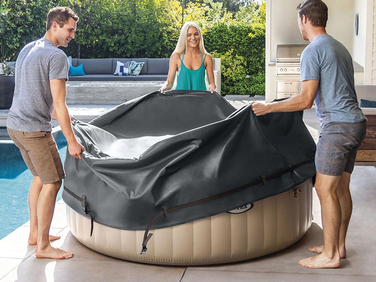 Couverture thermique pour spa gonflable PureSpa - Intex