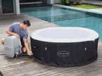 Spa gonflable Lay-Z-Spa Miami rond Airjet 4 places - Bestway