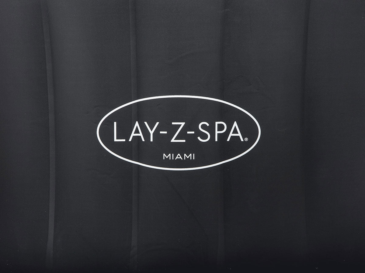 Spa gonflable Lay-Z-Spa Miami rond Airjet 4 places - Bestway