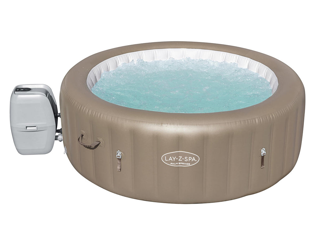 Spa gonflable Lay-Z-Spa Palm Springs rond Airjet 4/6 places - Bestway