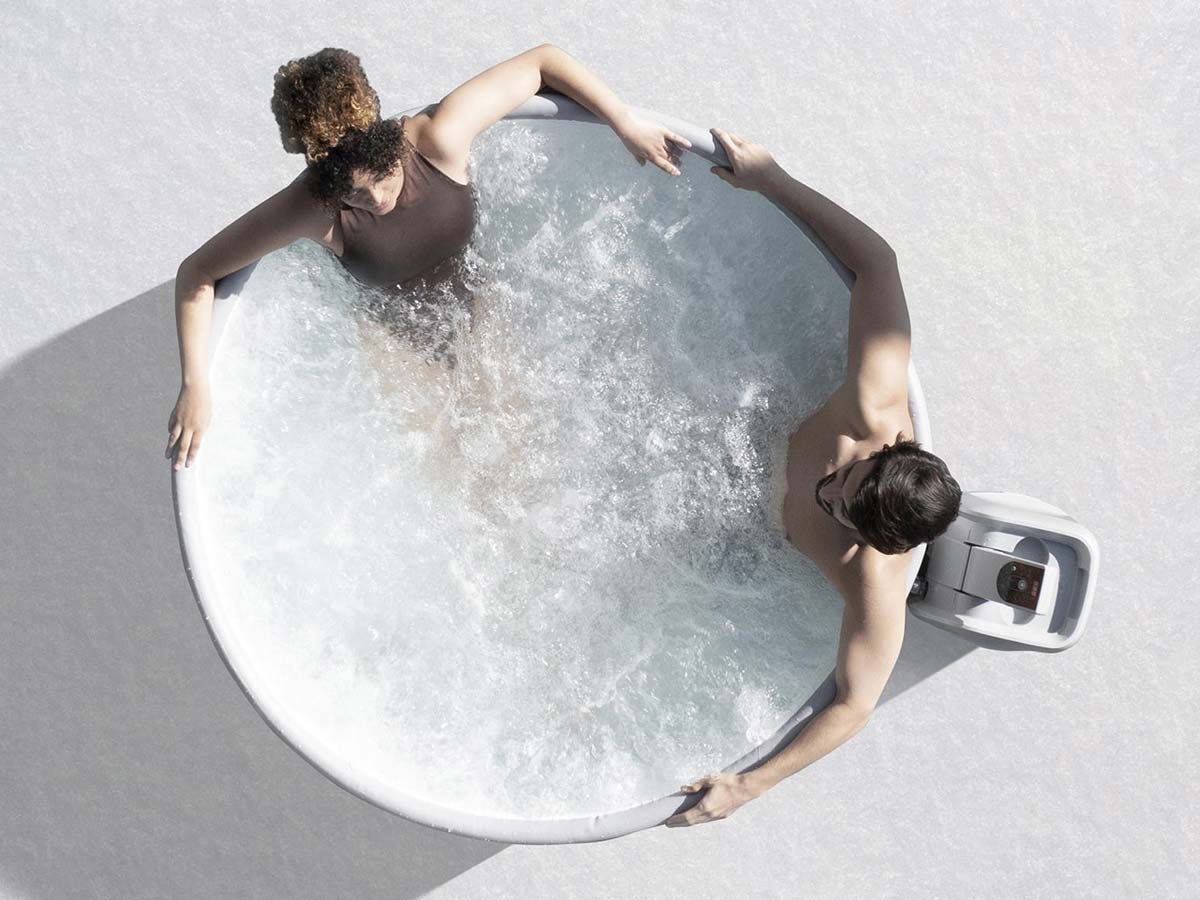 Spa gonflable Lay-Z-Spa Vancouver rond Airjet Plus 3/5 places - Bestway