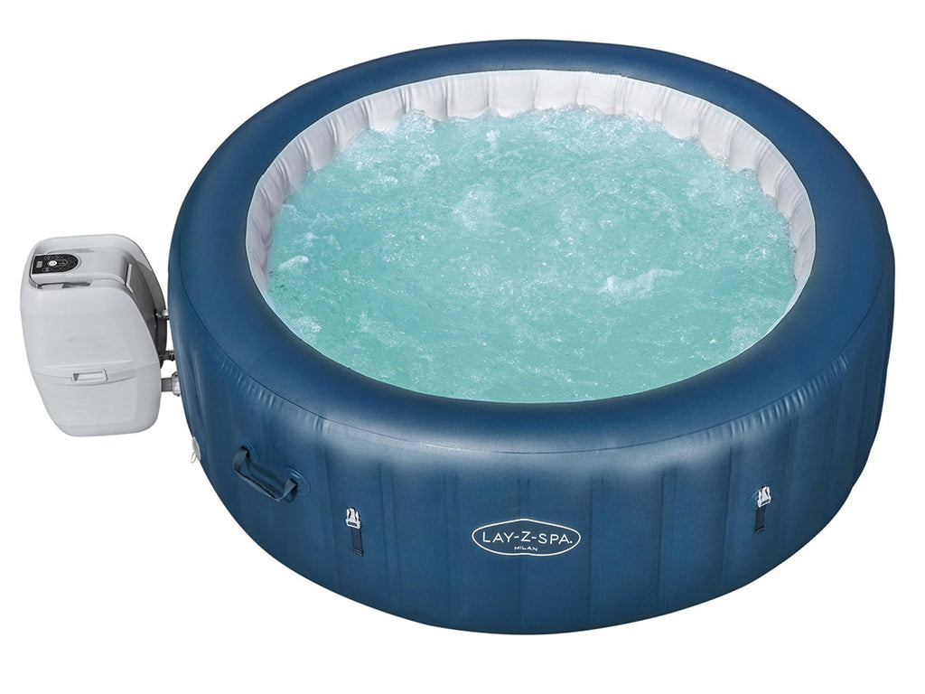 Spa gonflable Lay-Z-Spa Milan rond Airjet Plus 4/6 places - Bestway