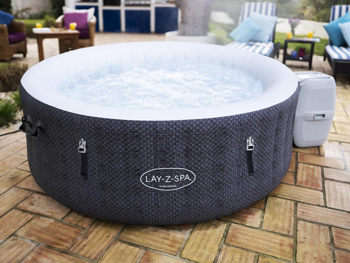 Spa gonflable Lay-Z-Spa Havana rond Airjet 2/4 places - Bestway