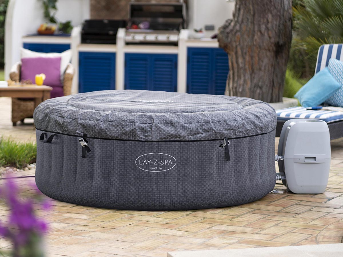 Spa gonflable Lay-Z-Spa Havana rond Airjet 2/4 places - Bestway