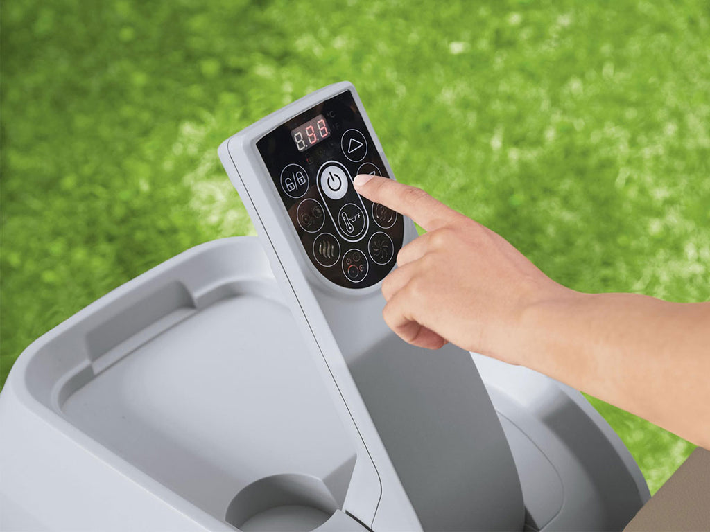 Spa gonflable Lay-Z-Spa Palma carré Hydrojet Pro 5/7 places - Bestway