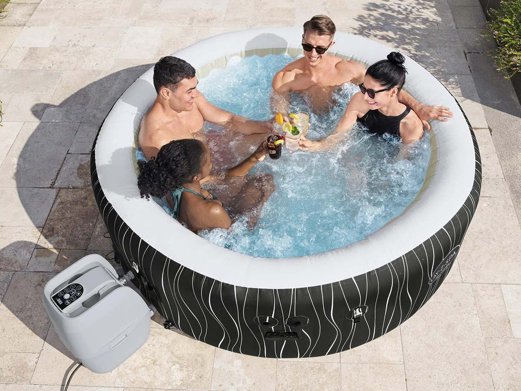 Spa gonflable Lay-Z-Spa Hollywood rond Airjet 4/6 places - Bestway