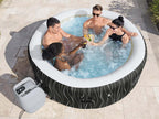 Spa gonflable Lay-Z-Spa Hollywood rond Airjet 4/6 places - Bestway