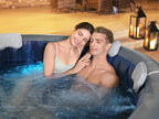 Spa gonflable Lay-Z-Spa Santorini rond HydroJet Pro 5/7 places - Bestway