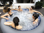 Spa gonflable Lay-Z-Spa Santorini rond HydroJet Pro 5/7 places - Bestway