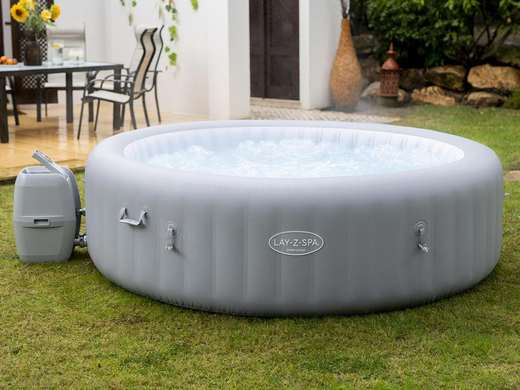 Spa gonflable Lay-Z-Spa Grenada rond Airjet 6/8 places - Bestway