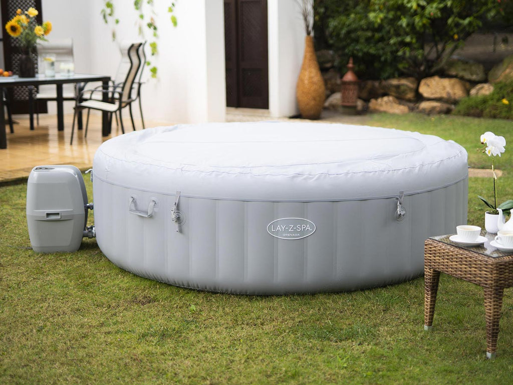 Spa gonflable Lay-Z-Spa Grenada rond Airjet 6/8 places - Bestway