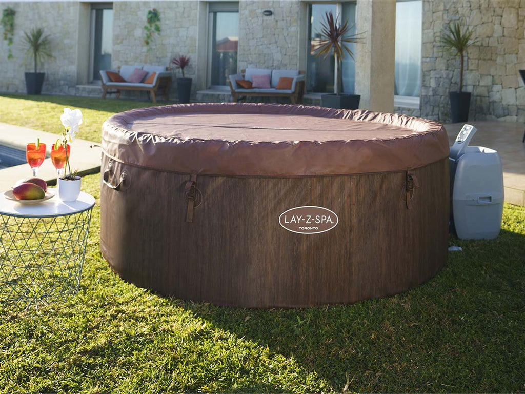 Spa semi-rigide Lay-Z-Spa Toronto rond Airjet Plus 5/7 places - Bestway