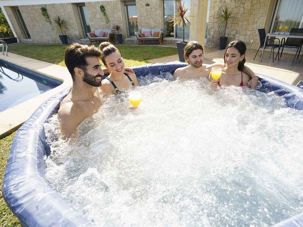 Spa semi-rigide Lay-Z-Spa Toronto rond Airjet Plus 5/7 places - Bestway