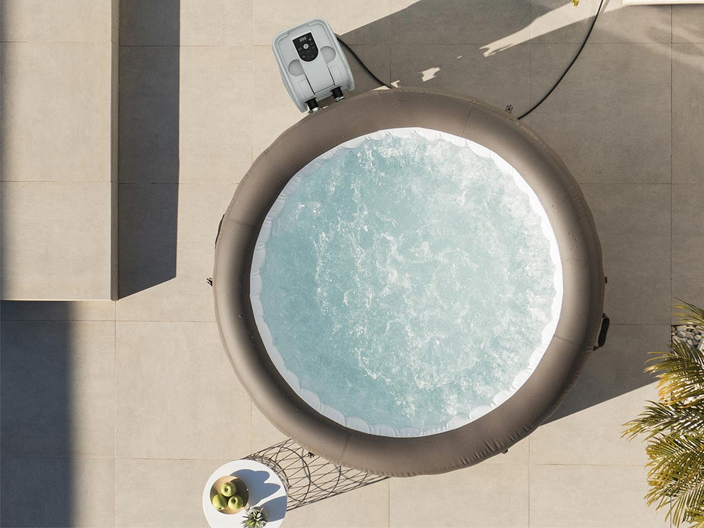 Spa gonflable Lay-Z-Spa Dominica rond Hydrojet 4/6 places - Bestway