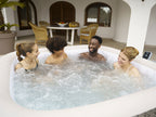 Spa gonflable Lay-Z-Spa Cabo carré Hydrojet 4/6 places - Bestway
