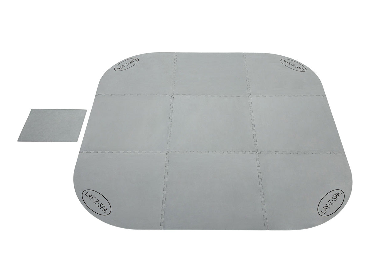 Tapis de sol pour spa gonflable Lay-Z-Spa carré ou rond - Bestway