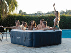 Spa gonflable Champion carré Bulles 6 places - Infinite Spa