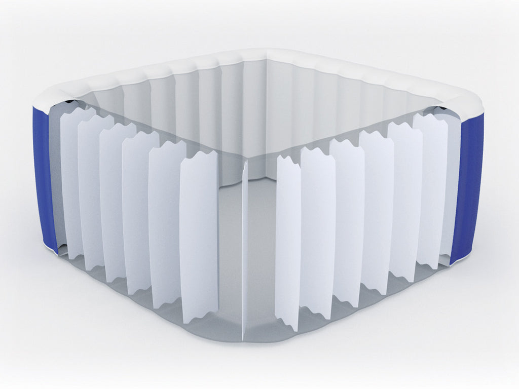 Spa gonflable Élite Plus trèfle Bulles 4 places - Infinite Spa