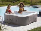 Spa gonflable Élite Plus trèfle Bulles 4 places + Accessoires offerts - Infinite Spa