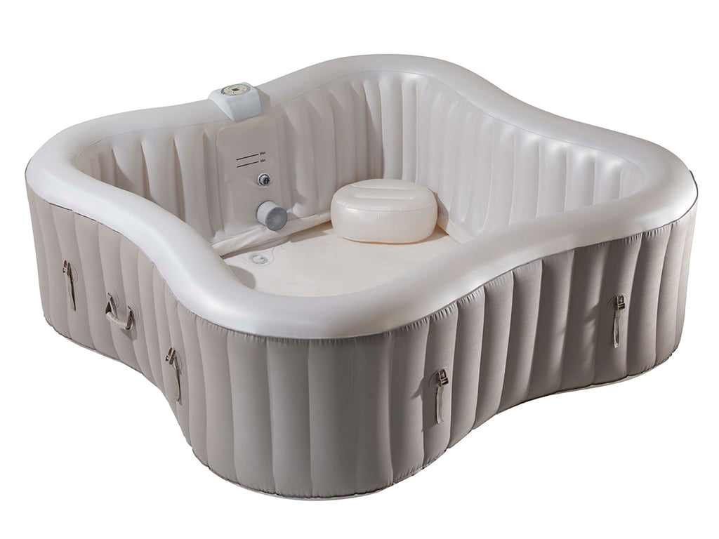 Spa gonflable Élite Plus trèfle Bulles 4 places + Accessoires offerts - Infinite Spa