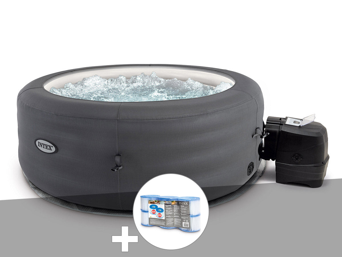 Spa gonflable PureSpa Access rond Bulles 4 places - Intex