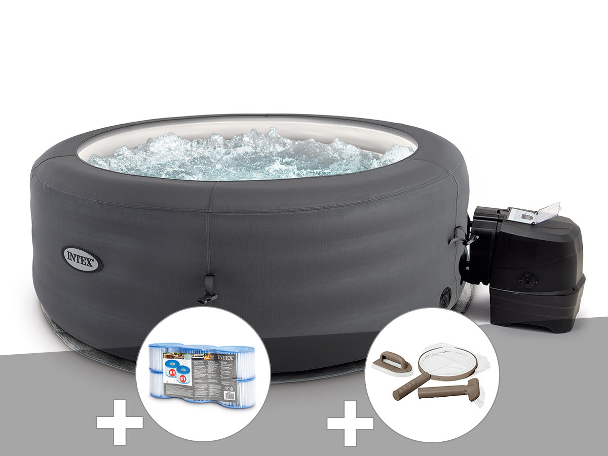 Spa gonflable PureSpa Access rond Bulles 4 places - Intex