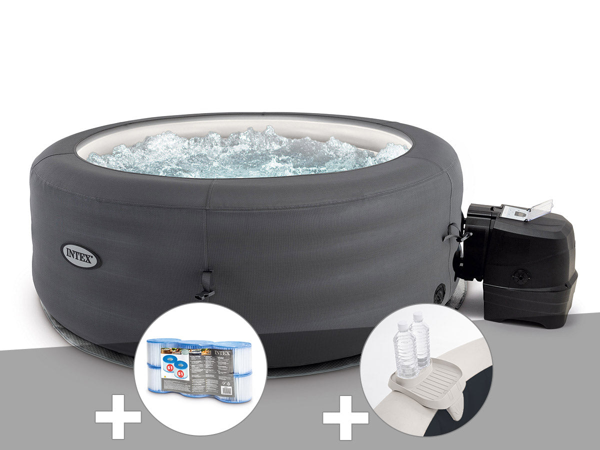 Spa gonflable PureSpa Access rond Bulles 4 places - Intex