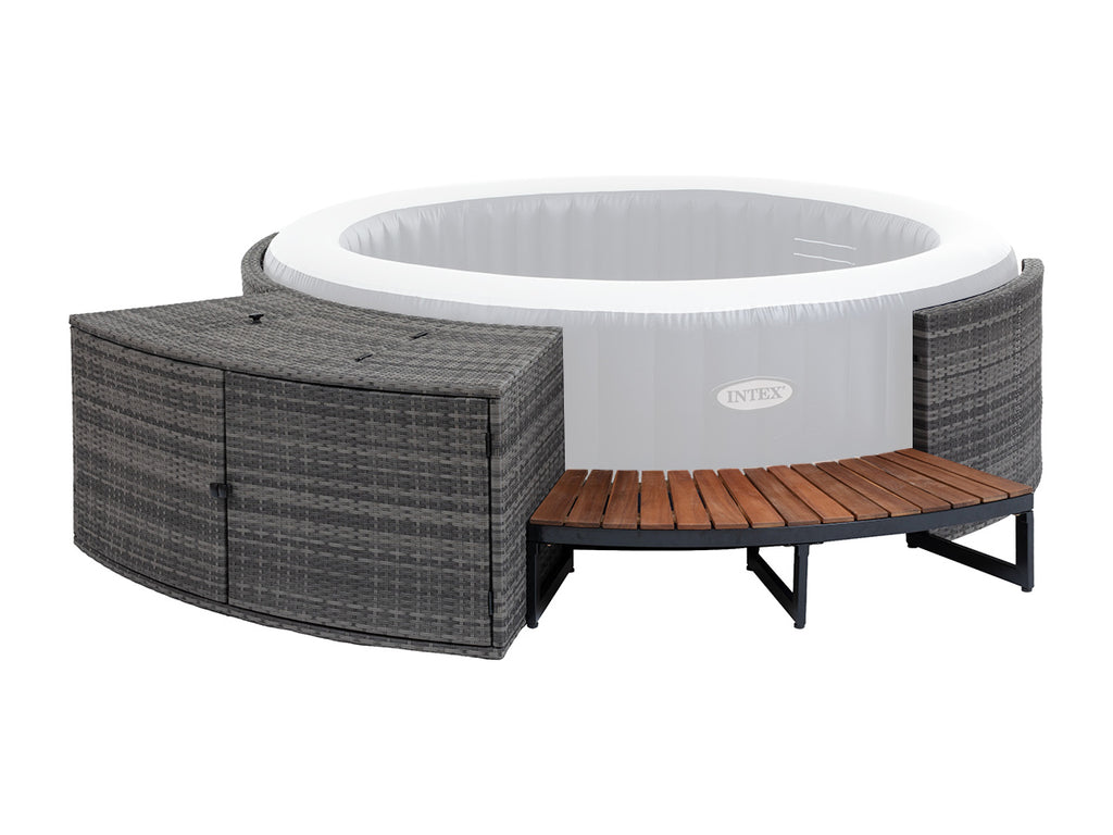 Ensemble mobilier pour spa gonflable Ø 1,96 m - Neka